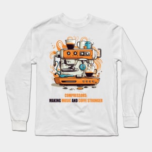 Compression - Music production Long Sleeve T-Shirt